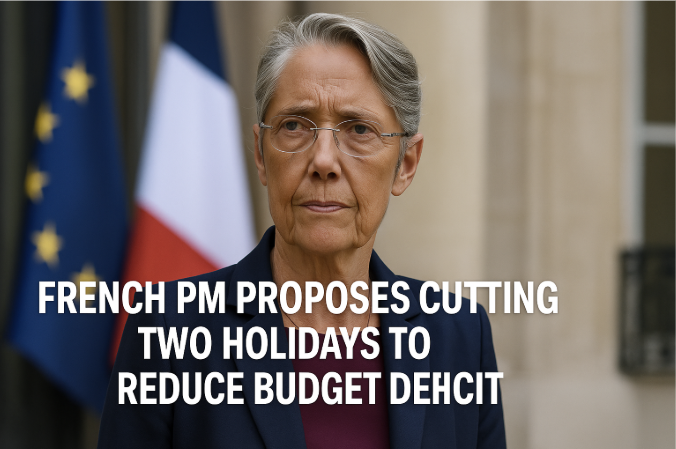 French PM Proposes Cutting Two Holidays to Reduce Budget Deficit